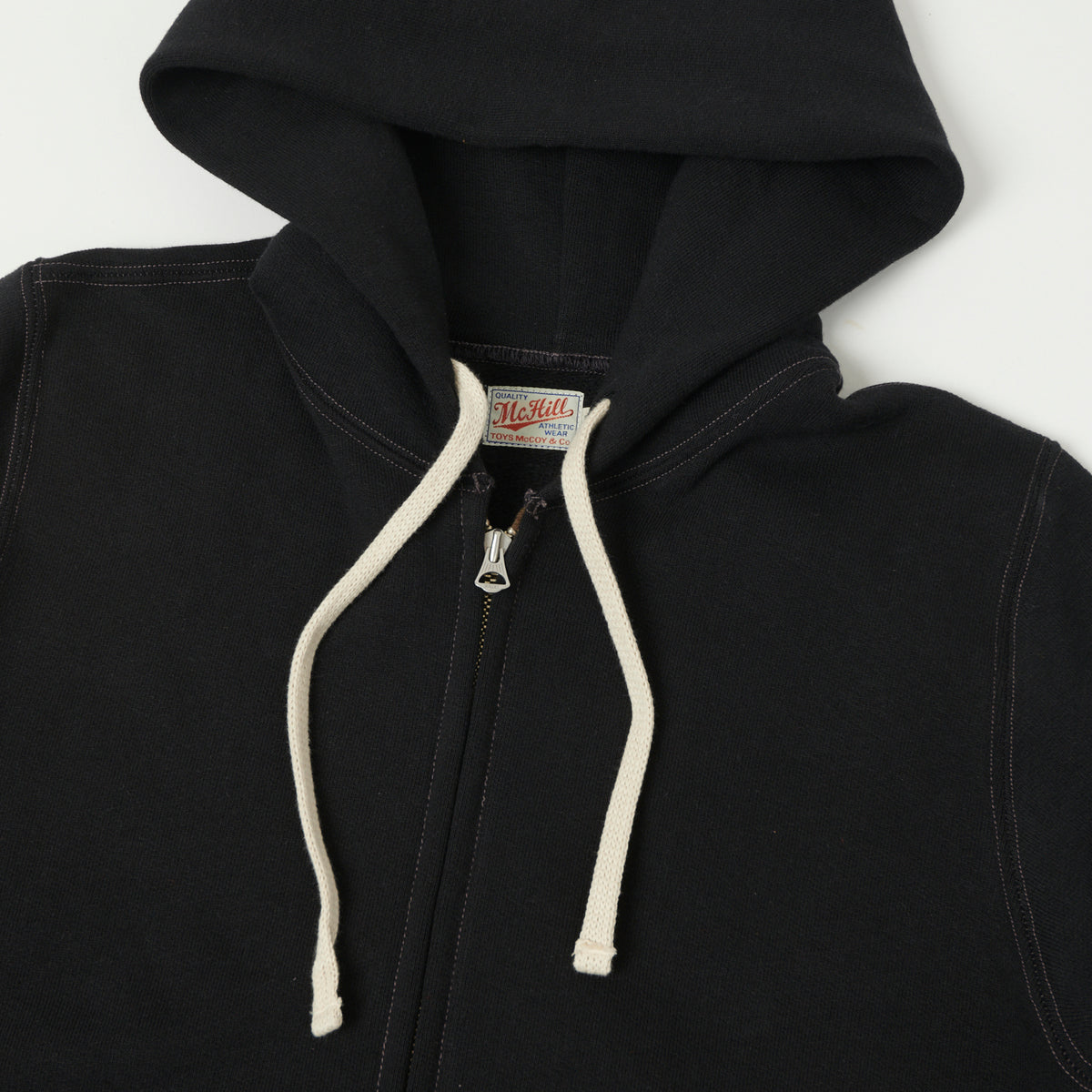 TOYS McCOY 'McHill' Zip Through Hoodie - Black