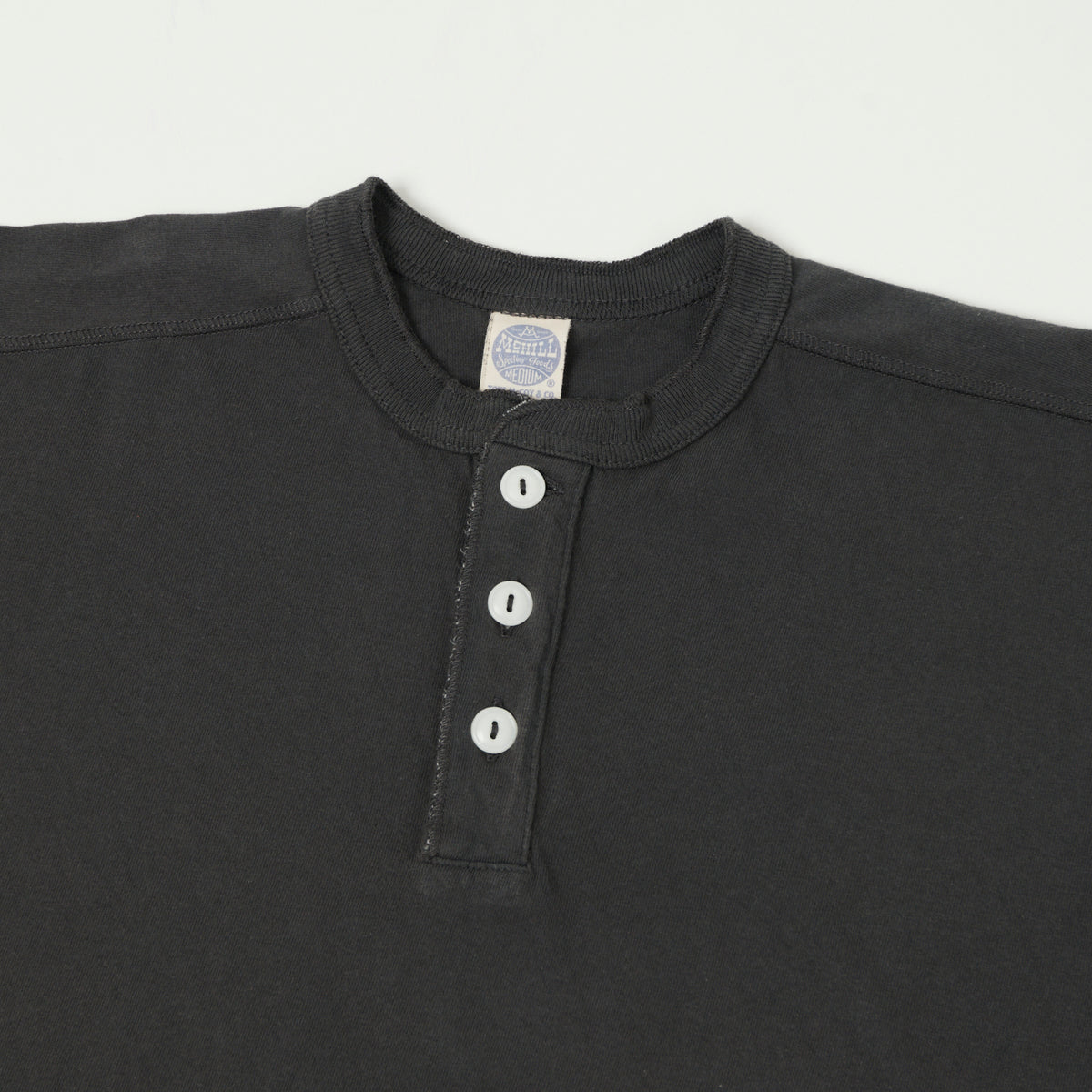 TOYS McCOY Union Henley - Black