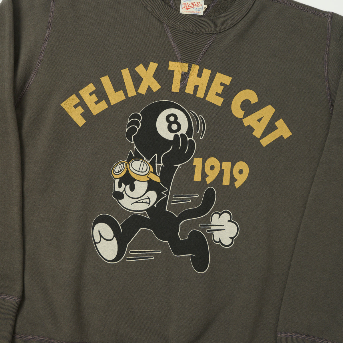 TOYS McCOY 'Felix 8 Ball' Sweatshirt - Black