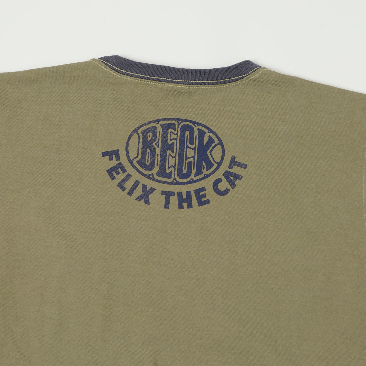 TOYS McCOY Felix The Cat 'Beck' Johnny Ringer T-Shirt - Olive