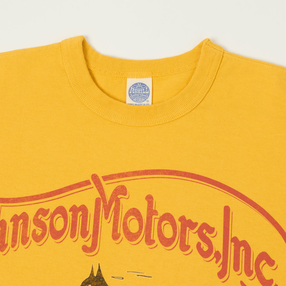 TOYS McCOY 'Johnson Motors - Felix The Cat' T-Shirt - Yellow