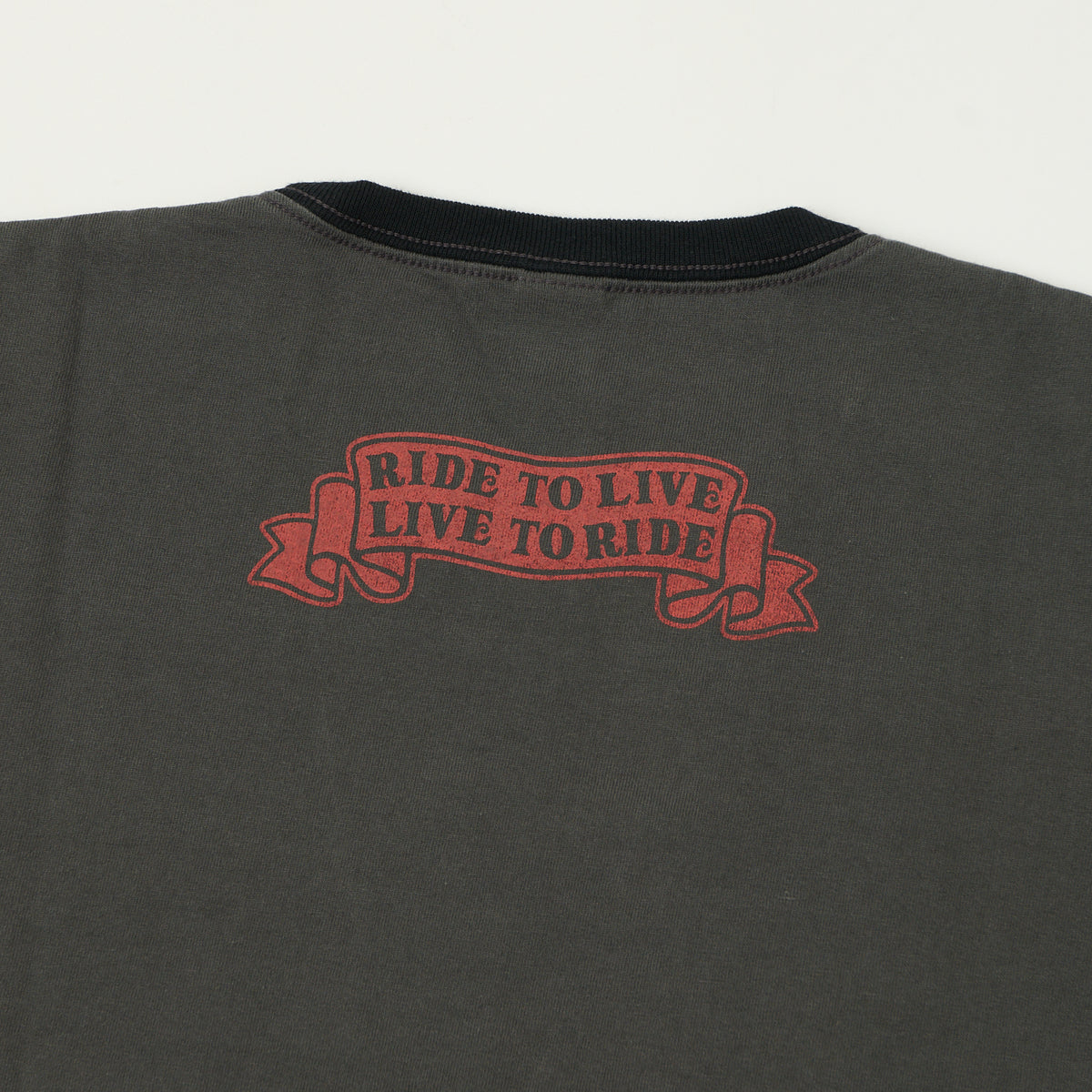 TOYS McCOY Woodstock 'Ride To Live 1969' Johnny Ringer T-Shirt - Black