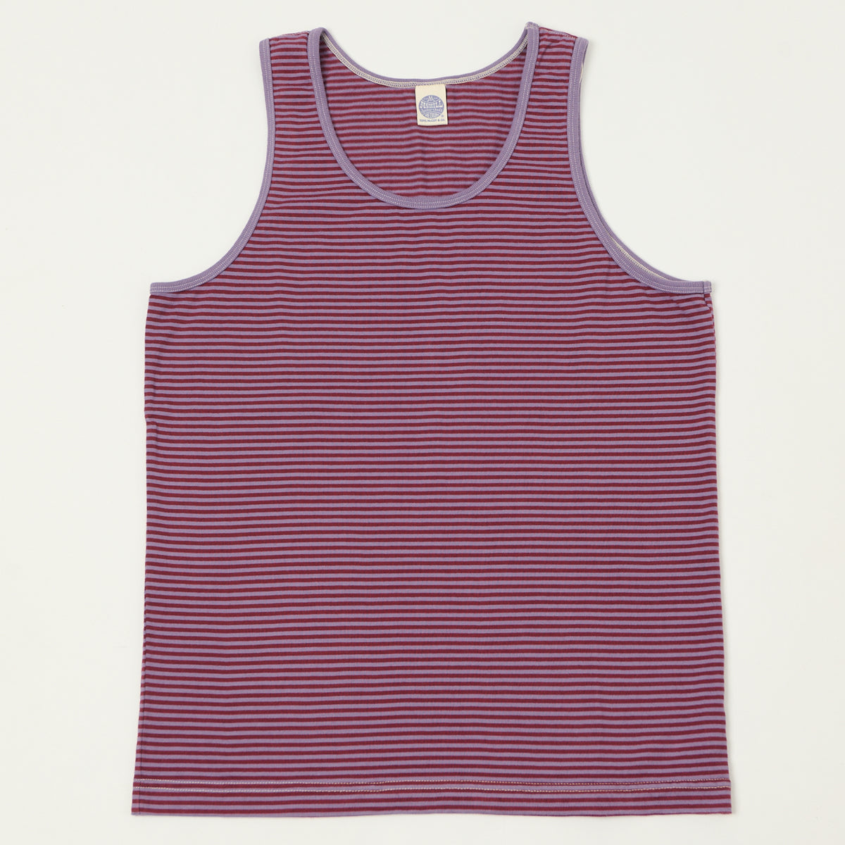 TOYS McCOY 'The Great American Hero' Stripe Tank Top - Blue/Red