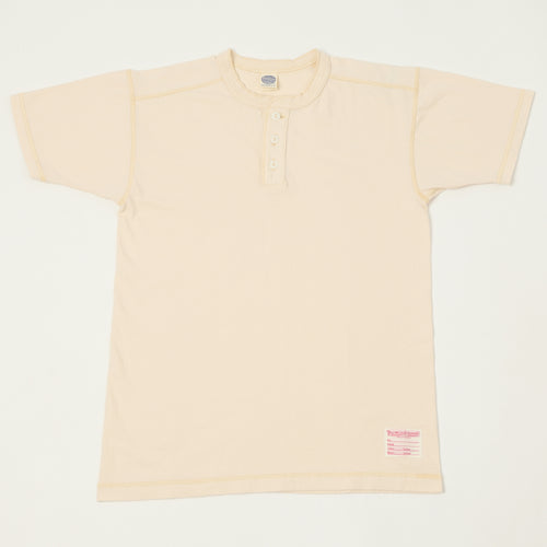 TOYS McCOY Union Henley T-Shirt - Natural