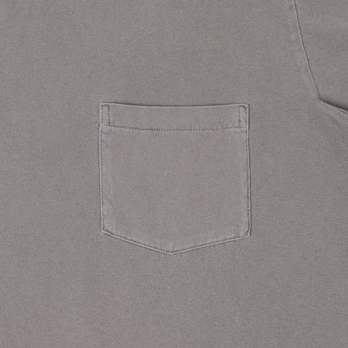 Velva Sheen Pigment Dyed Pocket T-Shirt - Grey