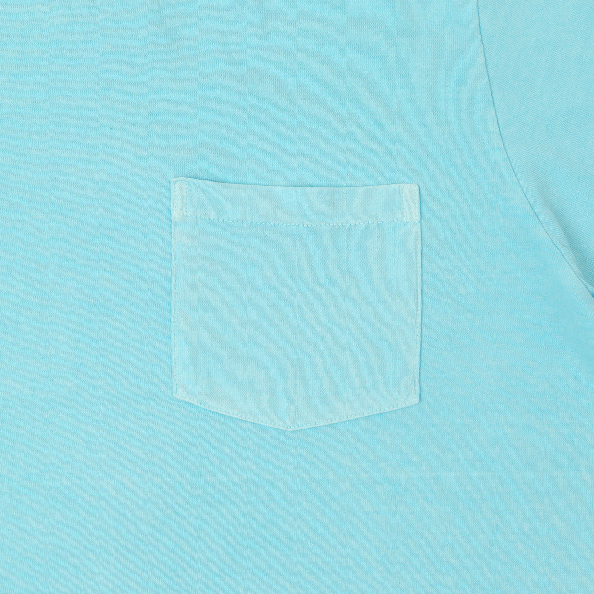 Velva Sheen Pigment Dyed Pocket T-Shirt - Teal