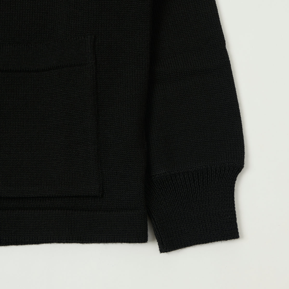 visvim 'Selmer' Button Up Cardigan - Black
