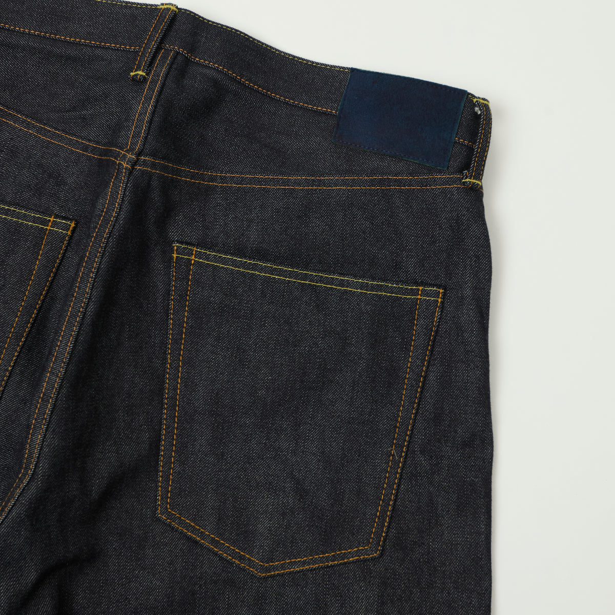visvim 13oz 'Social Sculpture 01' Wide Straight Jean - Unwashed