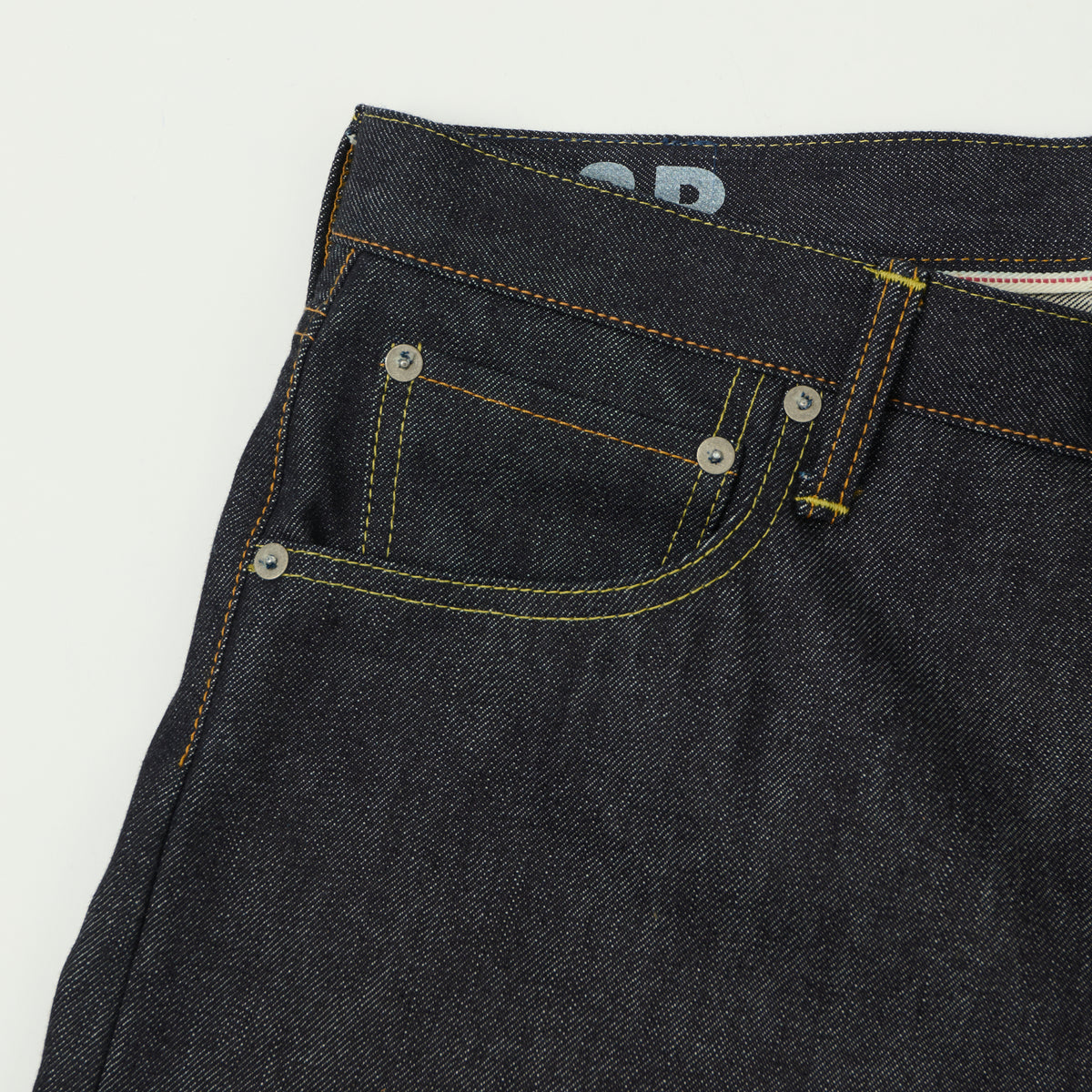 visvim 13oz 'Social Sculpture 01' Wide Straight Jean - Unwashed