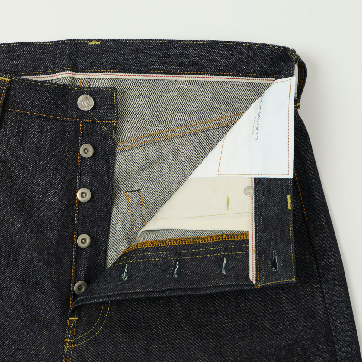 visvim 13oz 'Social Sculpture 01' Wide Straight Jean - Unwashed