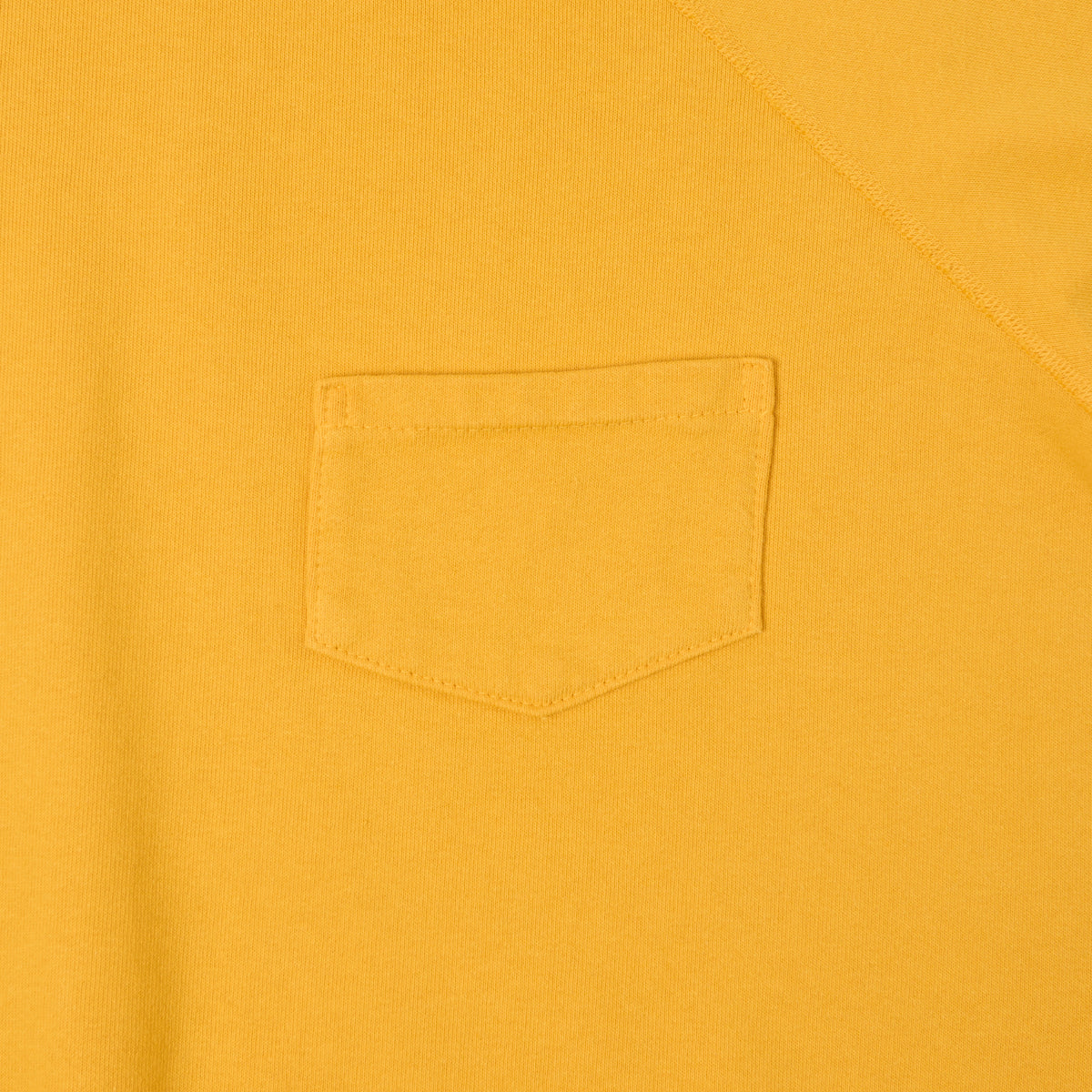 Warehouse & Co 4105 Short Sleeve Pocket Sweatshirt - Yellow