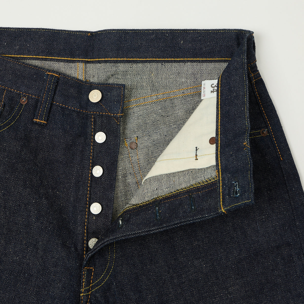 Warehouse & Co 1000 (1000XX) 13.75oz Loose Straight Jean - Raw