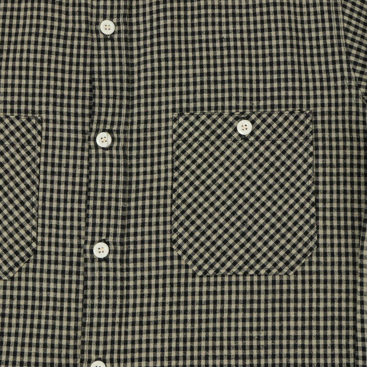 Warehouse & Co 3055 Duck Digger Gingham Work Shirt - Grey
