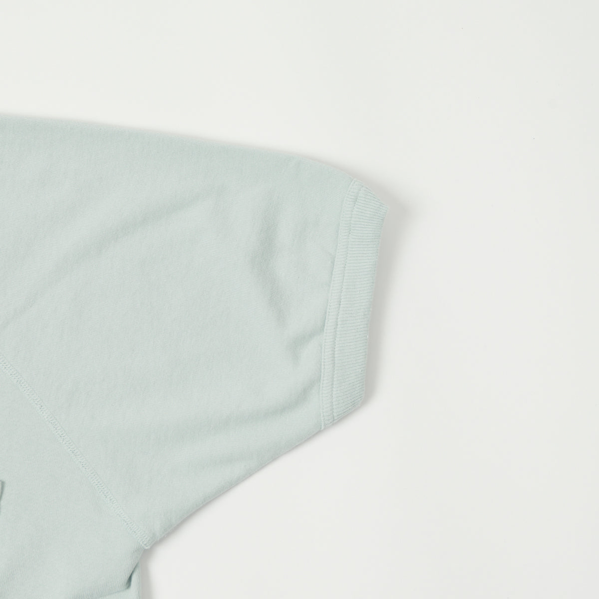 Warehouse & Co 4105 Short Sleeve Pocket Sweatshirt - Sax
