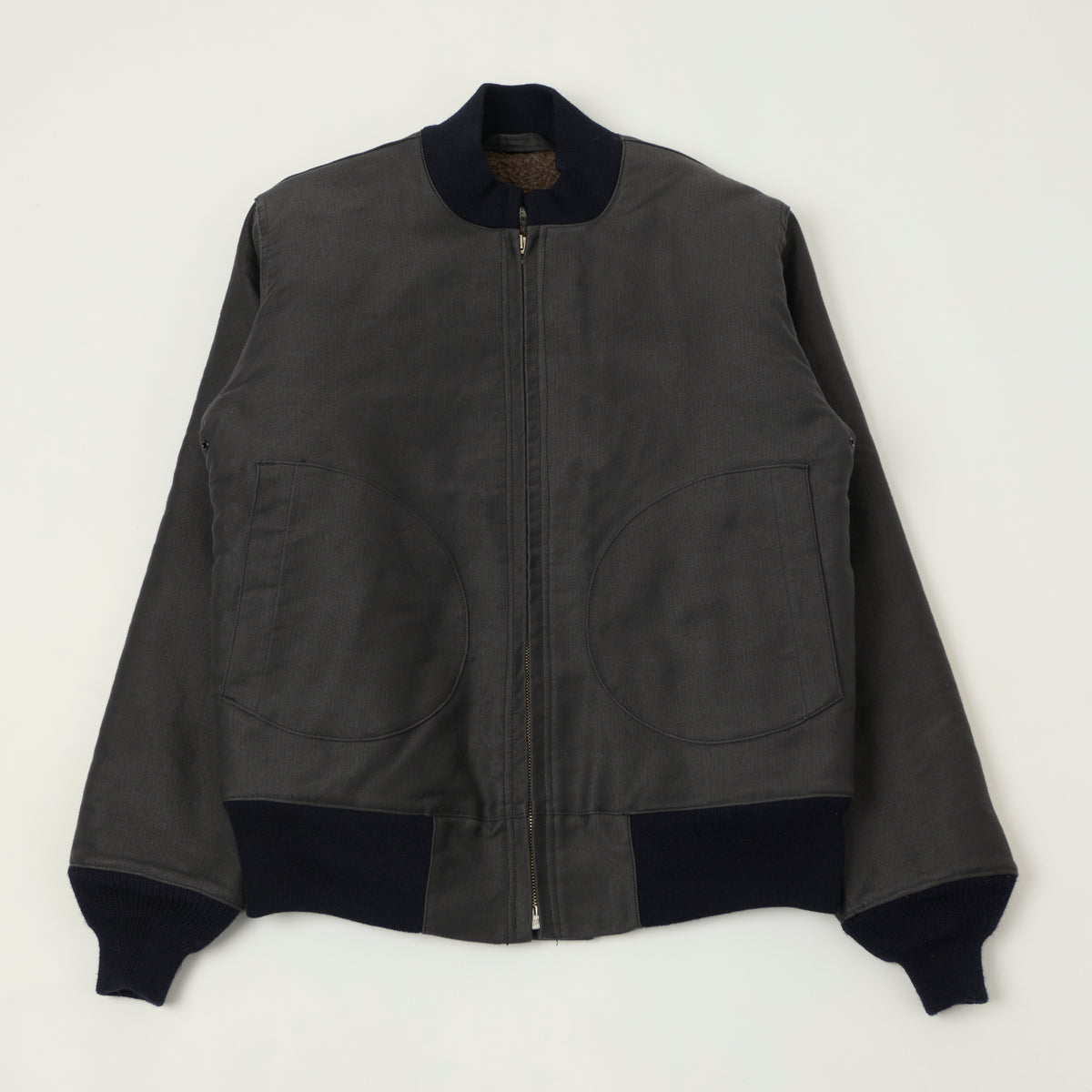 Warehouse & Co 2180 Aviators Flight Jacket - Navy
