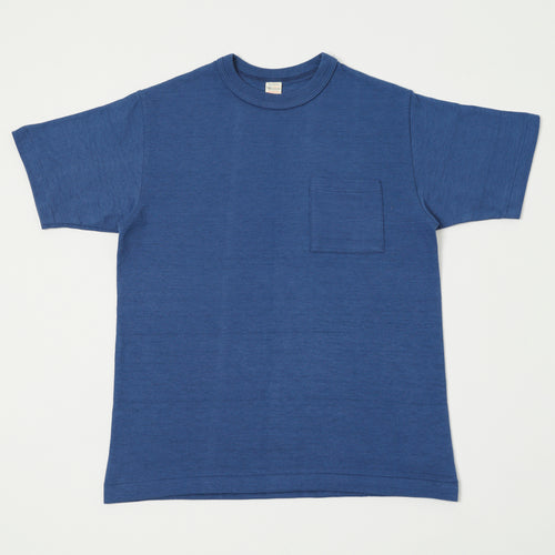 Warehouse & Co 4601 Pocket T-Shirt - Faded Blue