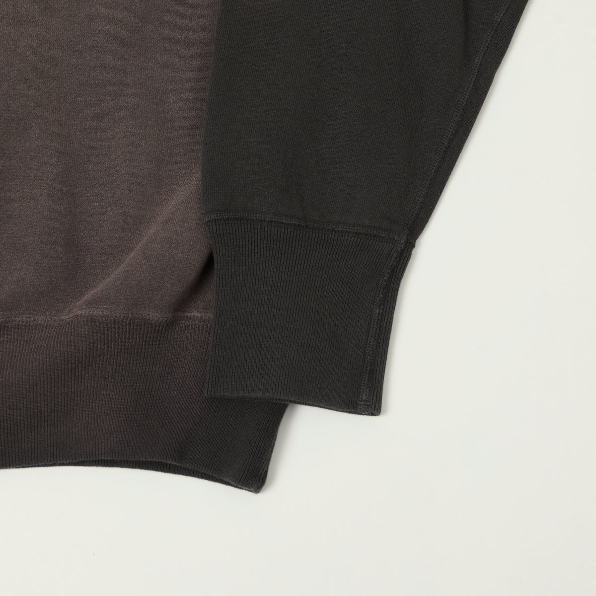 Warehouse & Co 461-U/W 'Sun Burned' Raglan Sleeve Sweatshirt - Charcoal