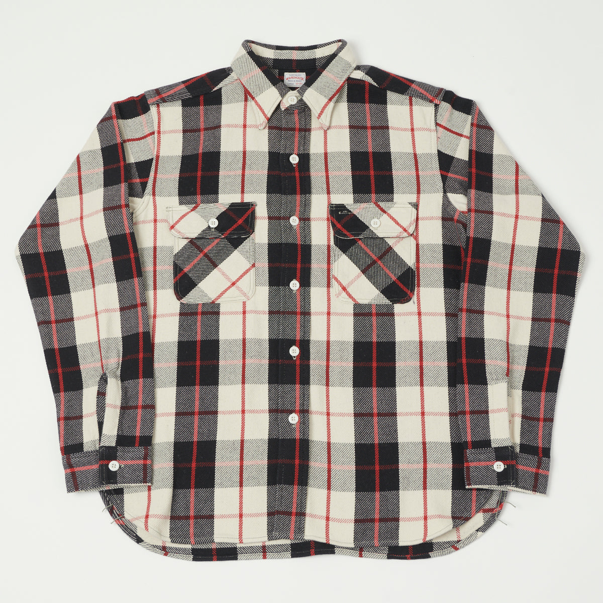 Warehouse & Co 3104 Plaid Flannel Shirt - Black/Red