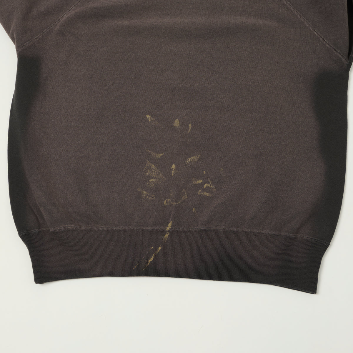 Warehouse & Co 461-U/W 'Sun Burned' Raglan Sleeve Sweatshirt - Charcoal