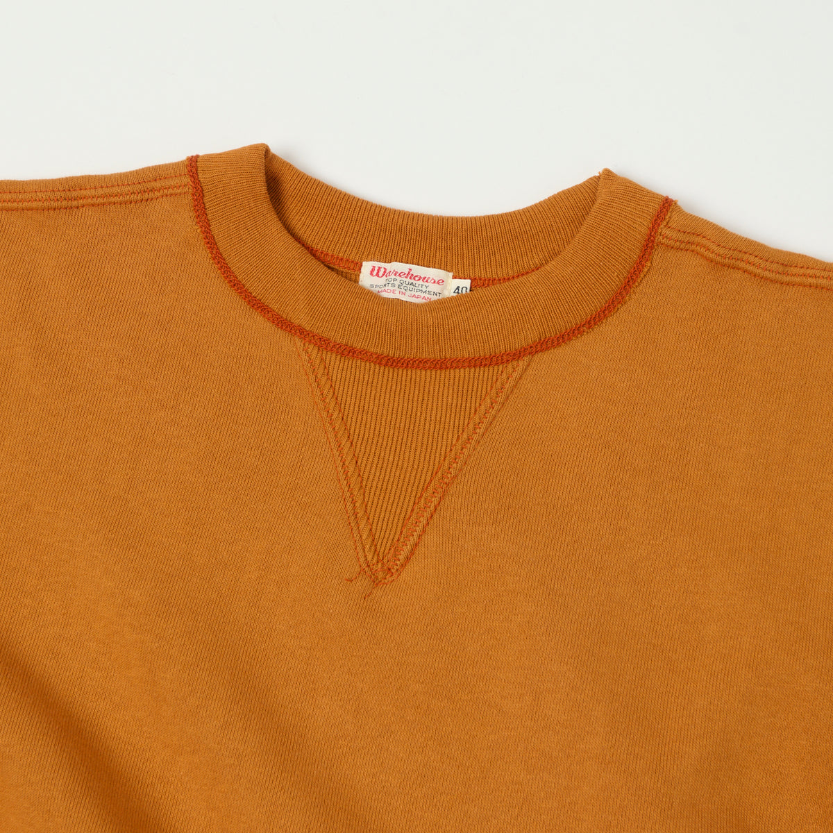 Warehouse & Co 403 Plain Sweatshirt - Dark Orange