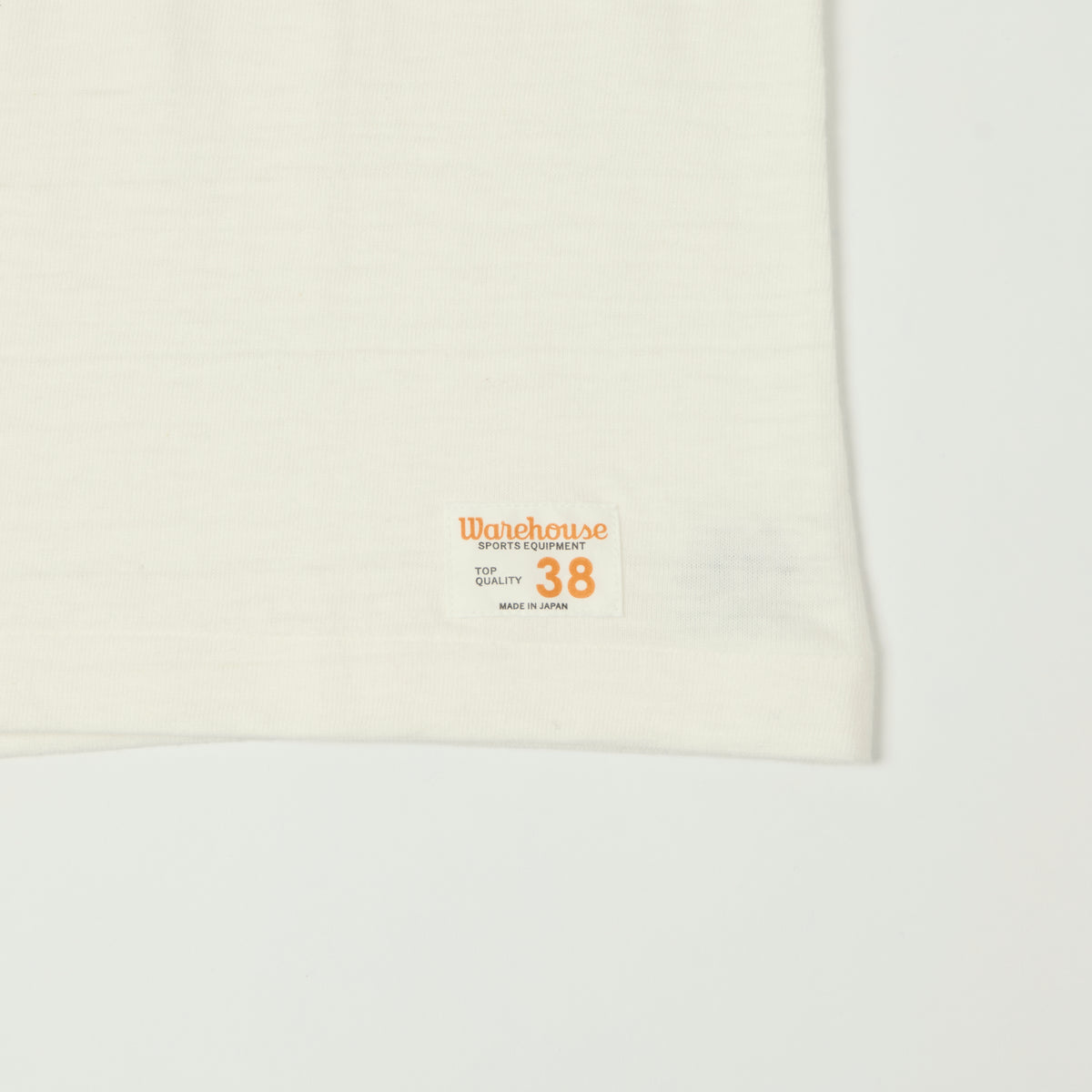 Warehouse & Co 4063 'No. 70' 3/4 Sleeve Football Tee - Off White