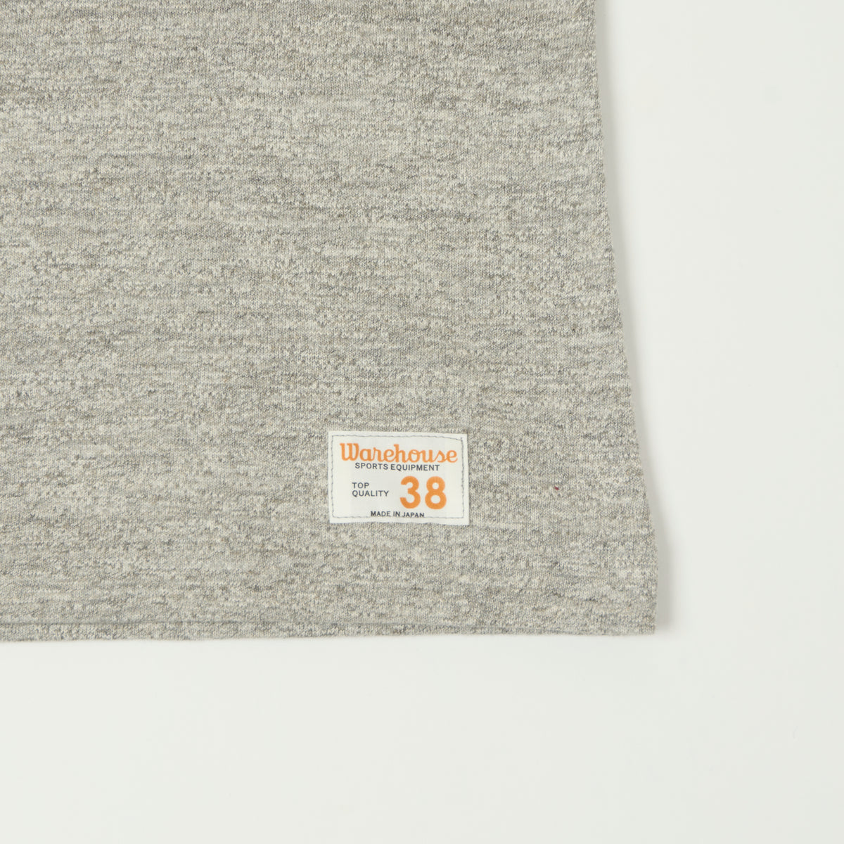 Warehouse & Co 4063 'No. 70' 3/4 Sleeve Football Tee - Heather Grey