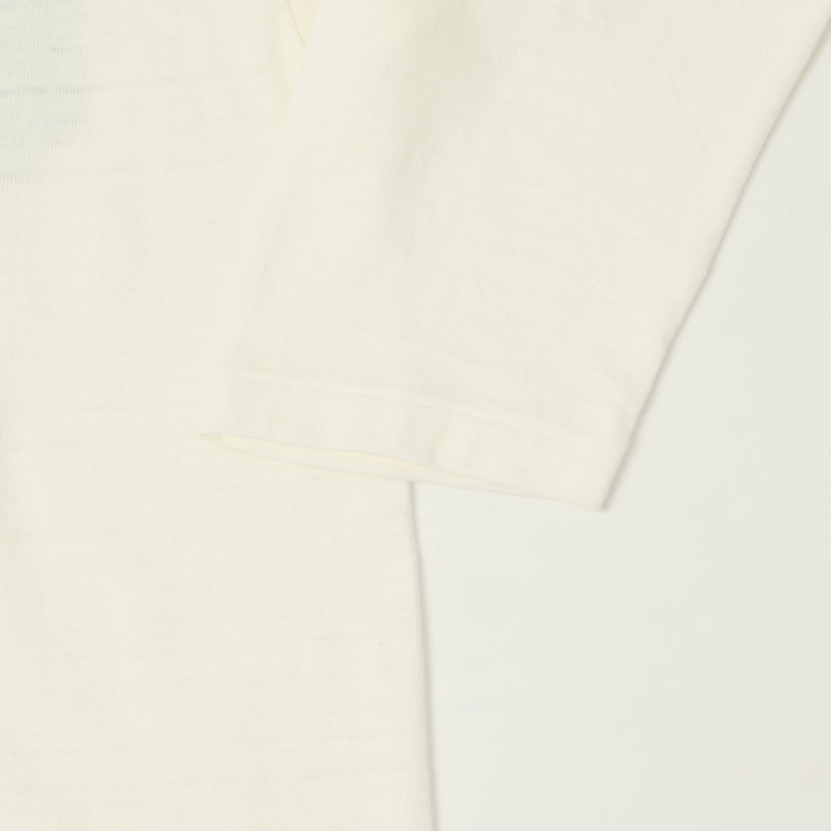 Warehouse & Co 4063 'No. 86' 3/4 Sleeve Football Tee - Off White