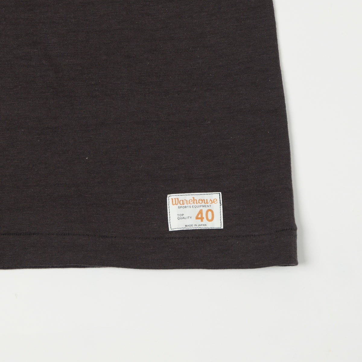 Warehouse & Co 4063 'Tioga High' 3/4 Sleeve Football T-Shirt - Black