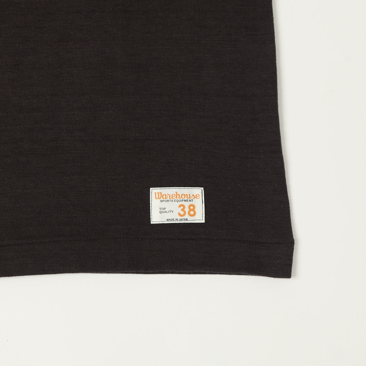 Warehouse & Co 4063 'U City' 3/4 Sleeve Football T-Shirt - Black