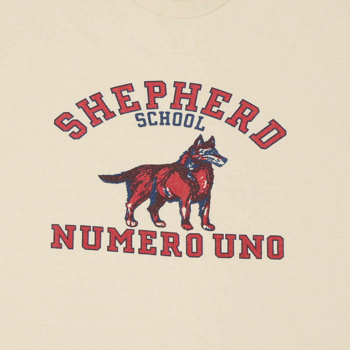 Warehouse & Co 4064 'Shepherd' T-Shirt - Cream