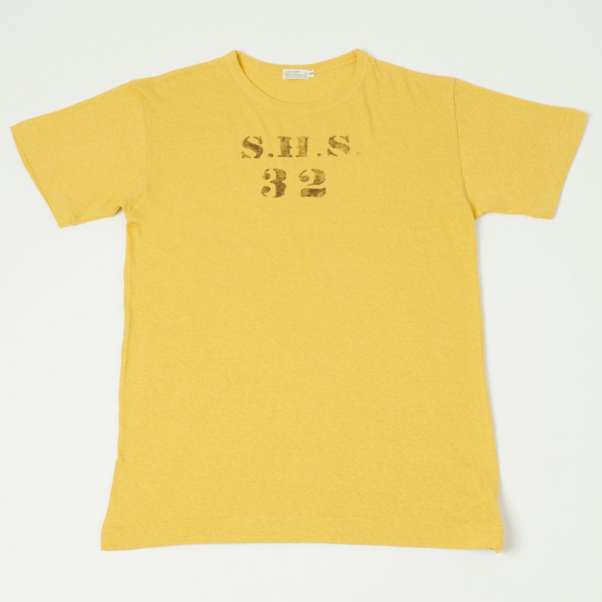 Warehouse & Co 4091 Duck Digger 'SHS' Skivvy T-Shirt - Yellow