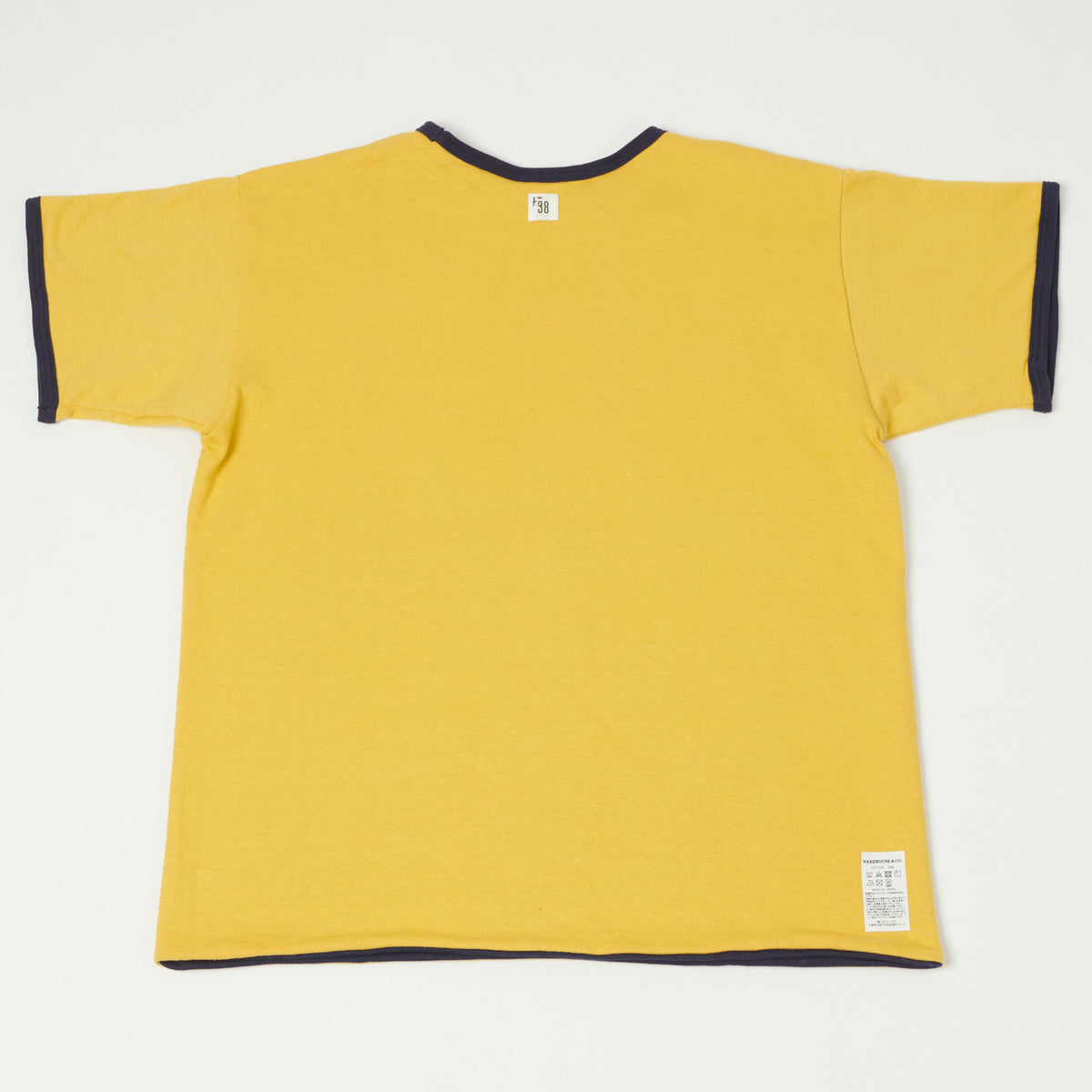 Warehouse & Co 4101 Duck Digger U.S. Navy Reversible T-Shirt - Yellow/Navy