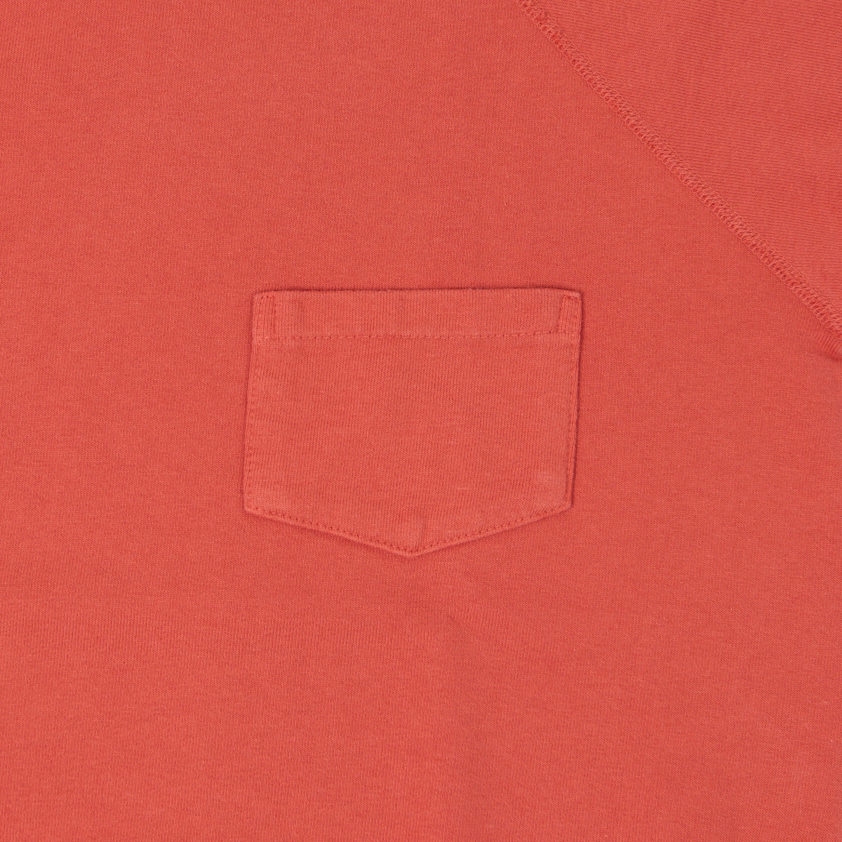 Warehouse & Co 4105 Short Sleeve Pocket Sweatshirt - Red