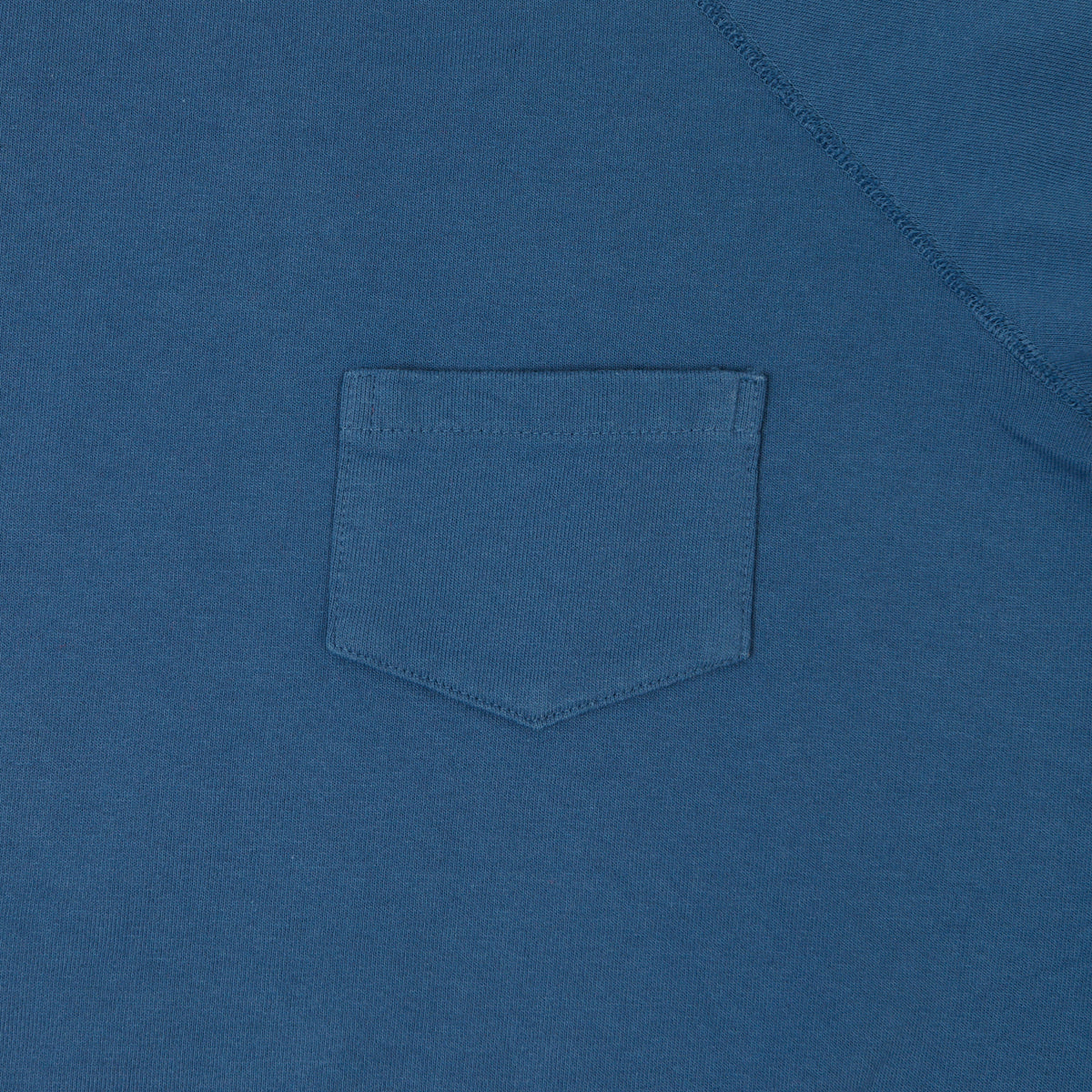 Warehouse & Co 4105 Short Sleeve Pocket Sweatshirt - Blue
