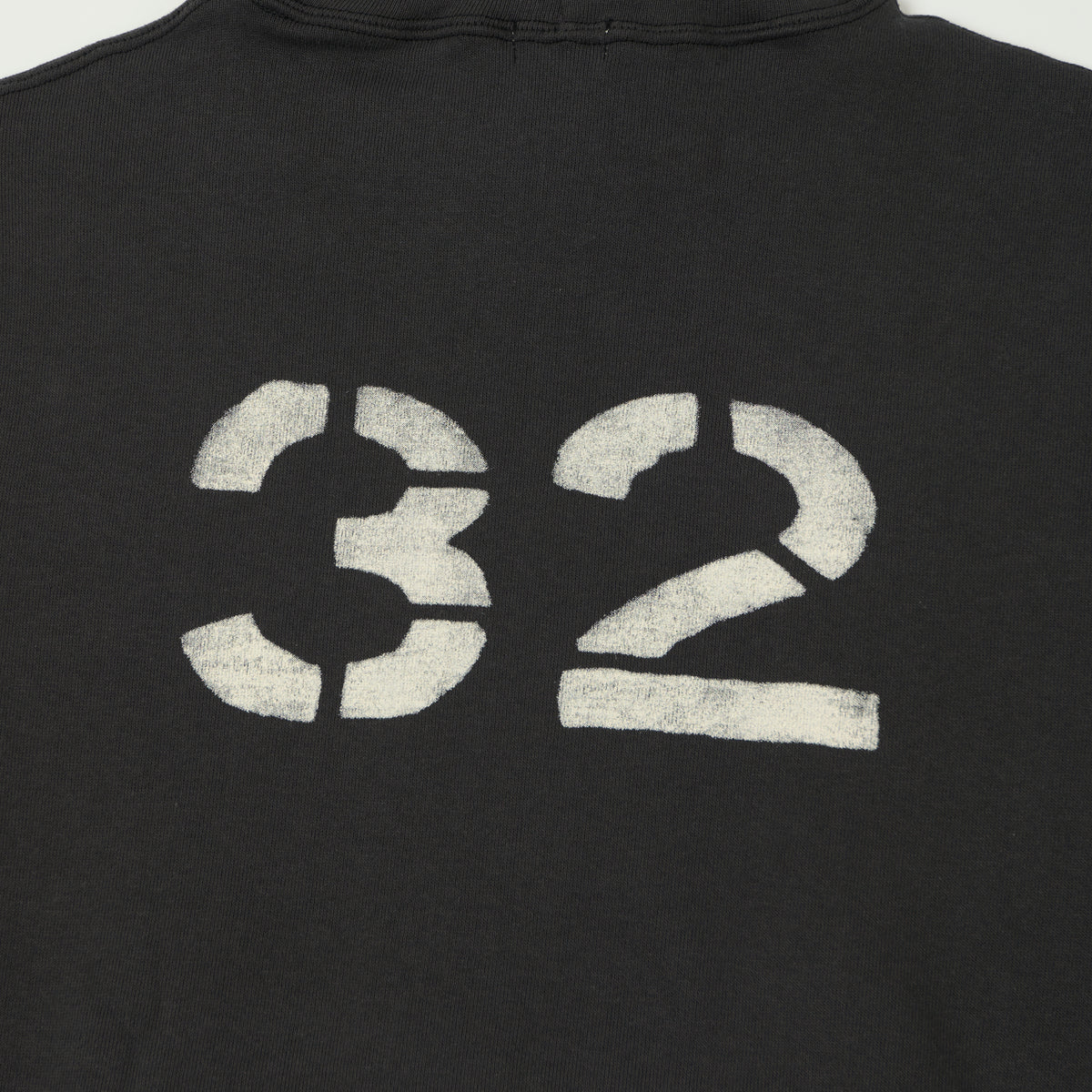 Warehouse & Co 450 'No 32' Two Needle Hooded Sweatshirt - Black