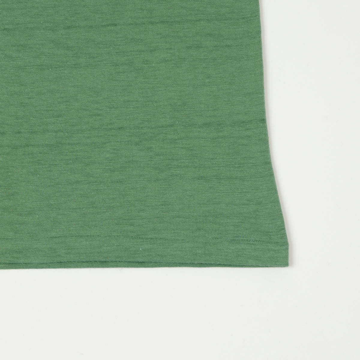 Warehouse & Co 4601 Henley T-Shirt - MC Green