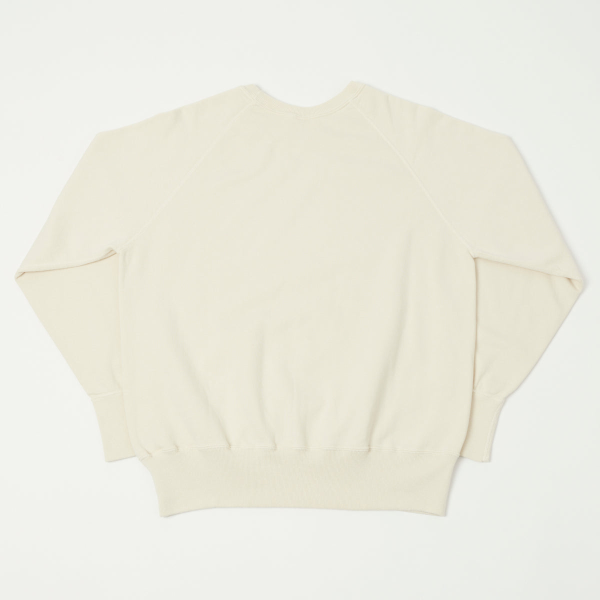 Warehouse & Co 461 Raglan Sleeve Sweatshirt - Cream