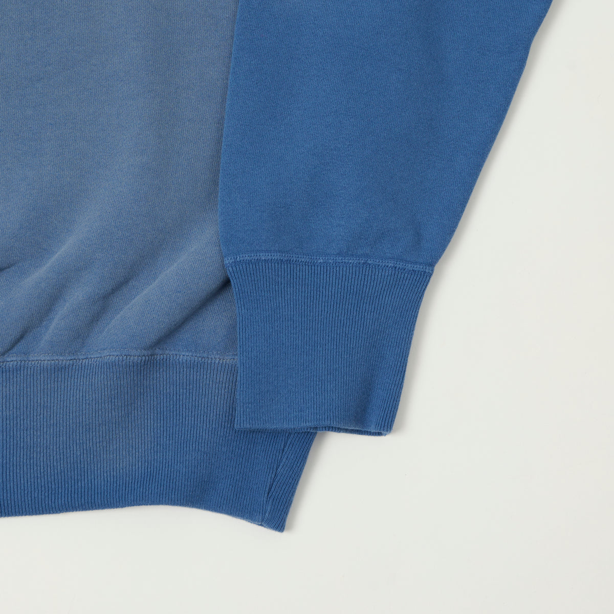 Warehouse & Co 461-U/W 'Sun Burned' Raglan Sleeve Sweatshirt - Blue