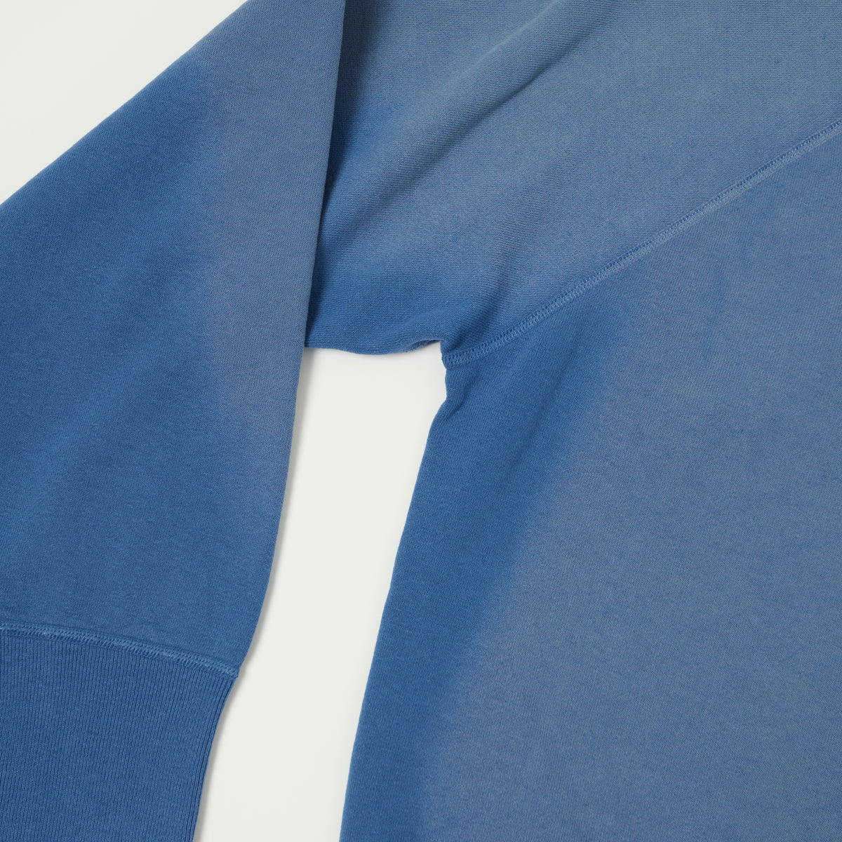 Warehouse & Co 461-U/W 'Sun Burned' Raglan Sleeve Sweatshirt - Blue