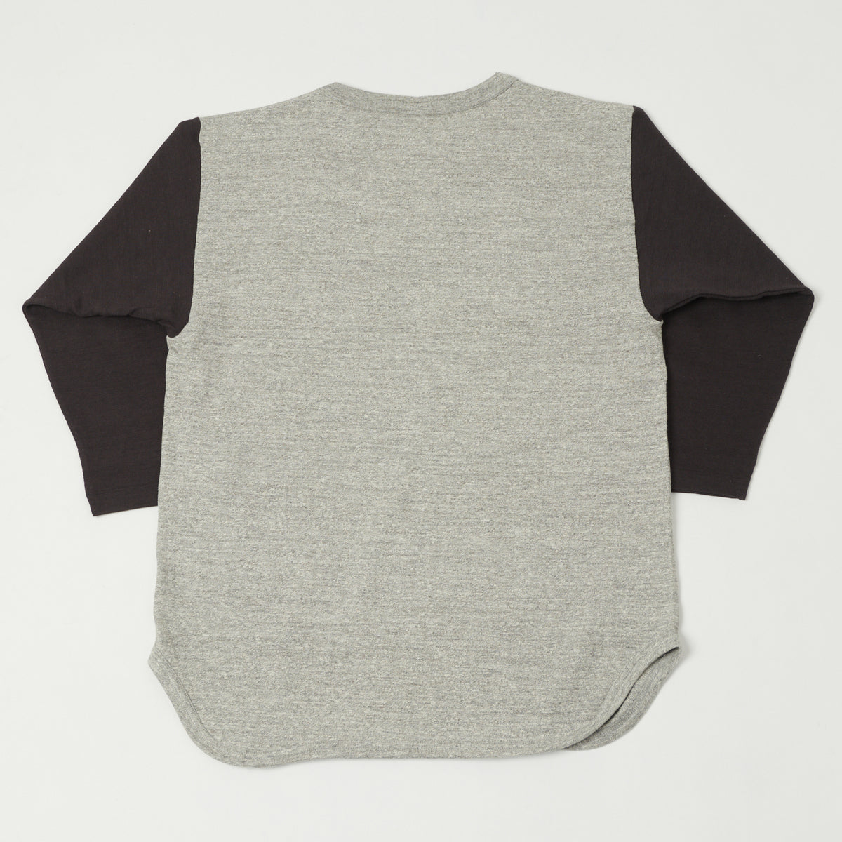 Warehouse & Co 4800 'Camp Baumann' Baseball T-Shirt - Heather Grey/Sumikuro
