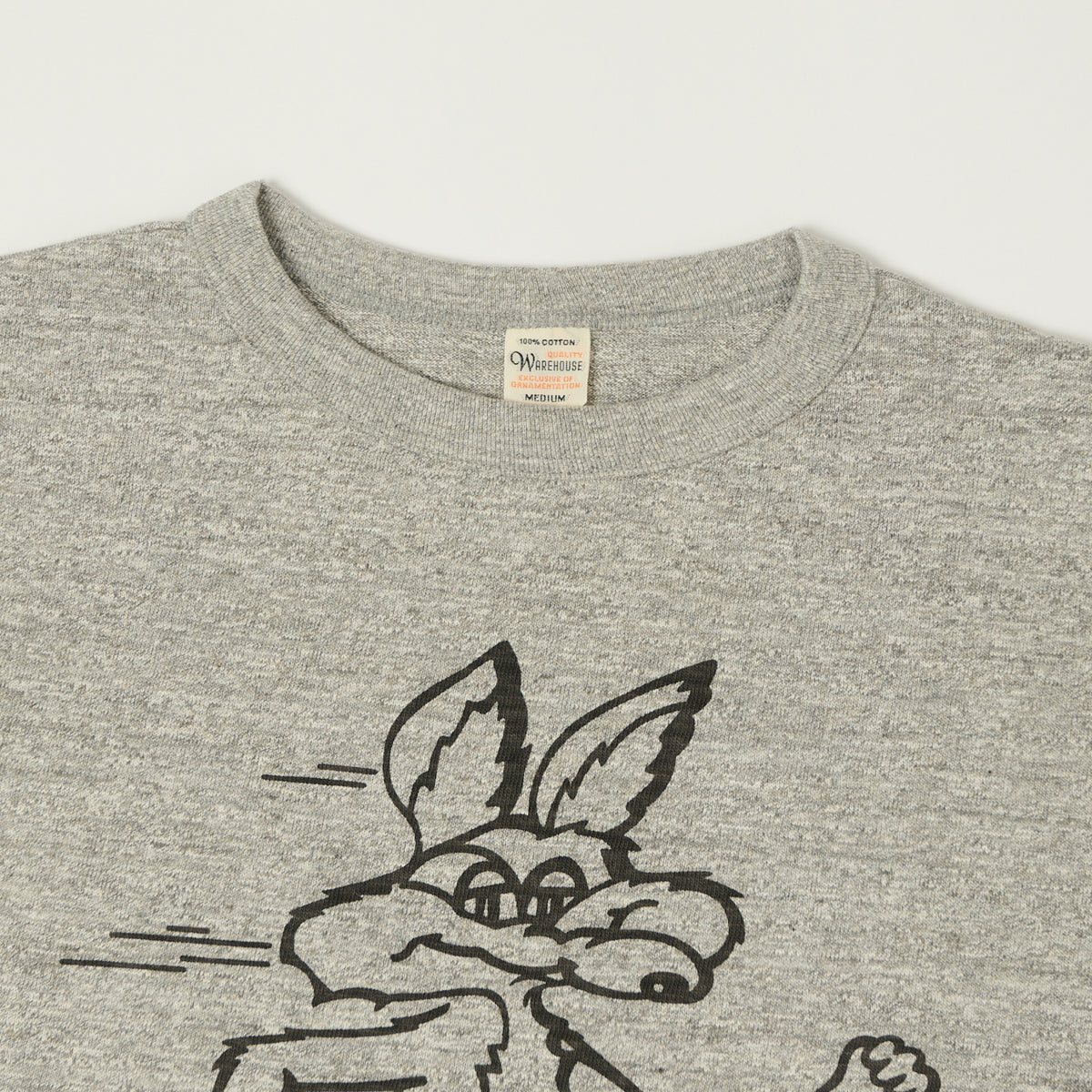 Warehouse & Co 4800 'Coyote'  Baseball T-Shirt - Heather Grey/Black