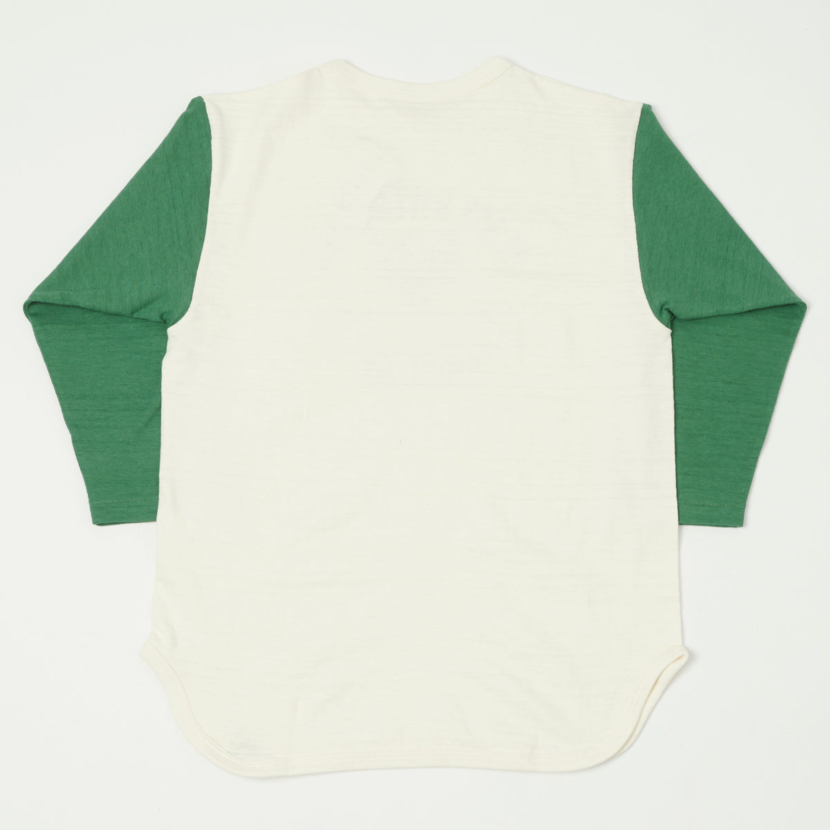 Warehouse & Co 'Black River Tigers' 4800 Baseball T-Shirt - Cream/Green