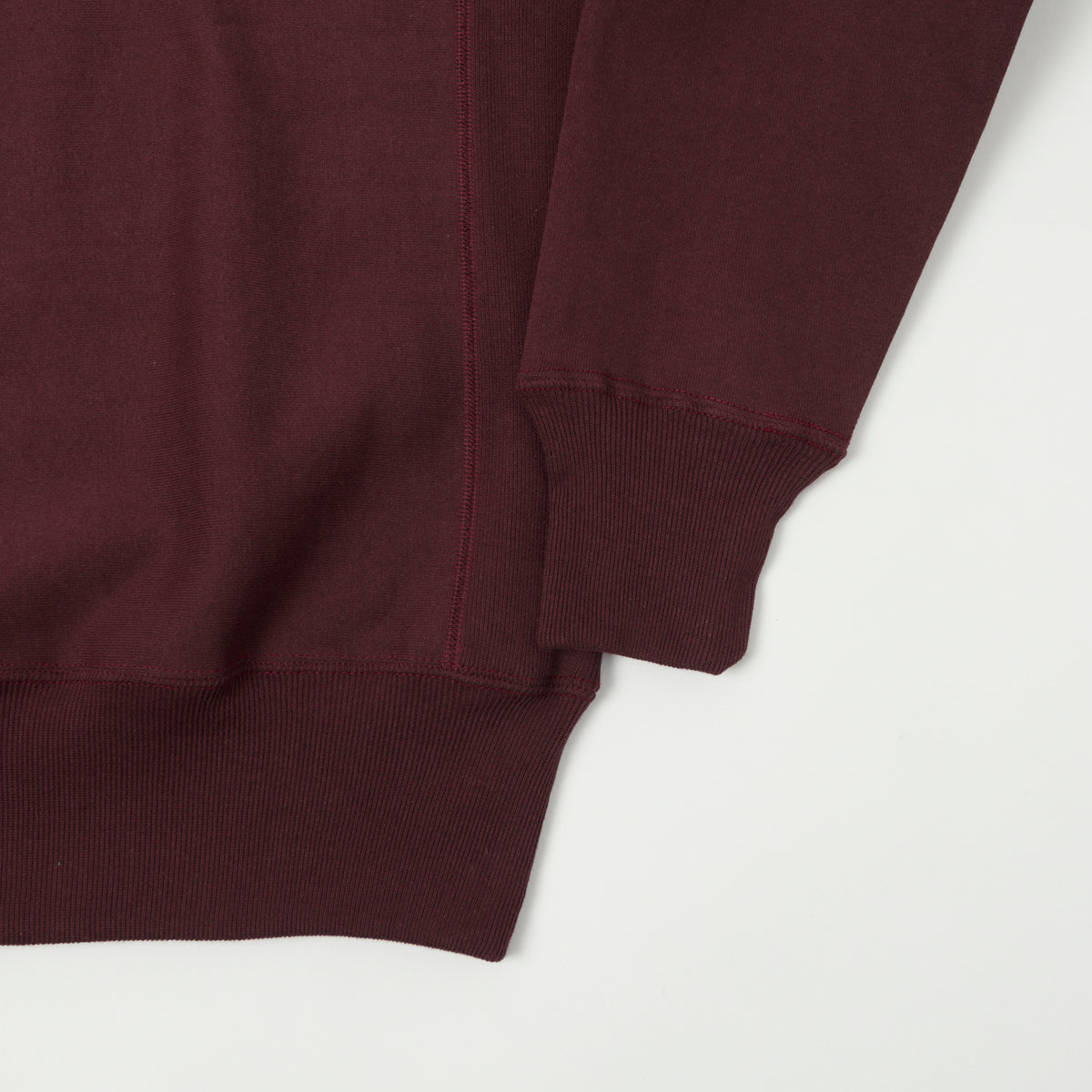 Warehouse & Co 483 Plain Sweatshirt - Bordeaux