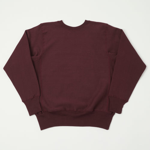 Warehouse & Co 483 Plain Sweatshirt - Bordeaux