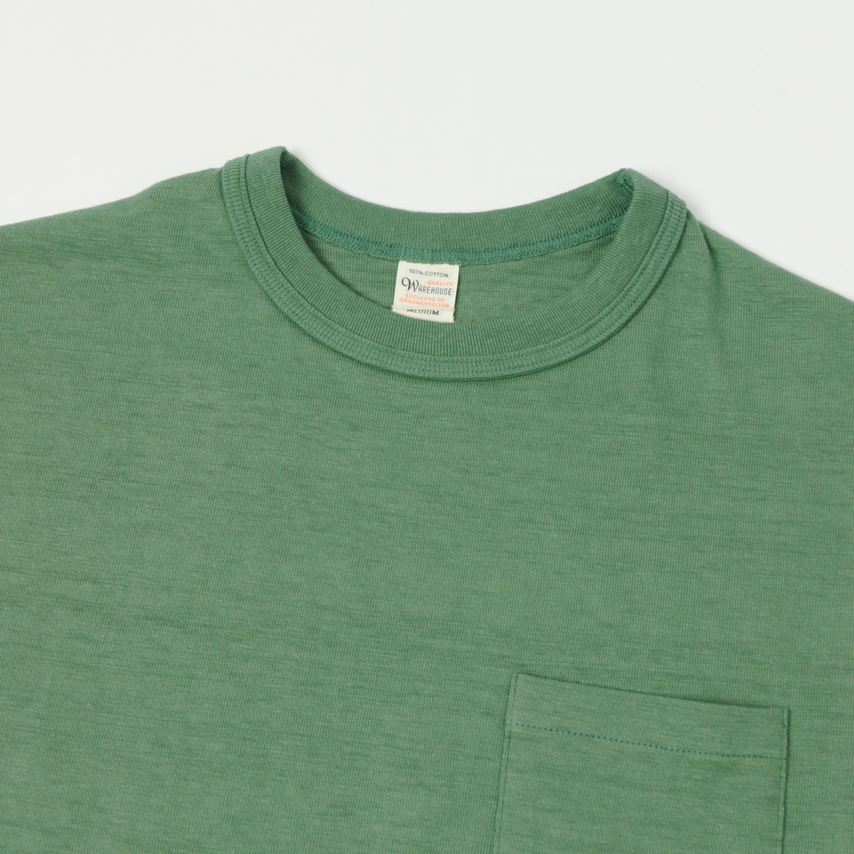 Warehouse & Co 4601 Pocket T-Shirt - MC Green