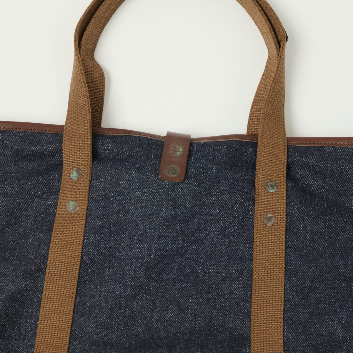 Warehouse & Co 5212 Denim Tote Bag - Raw