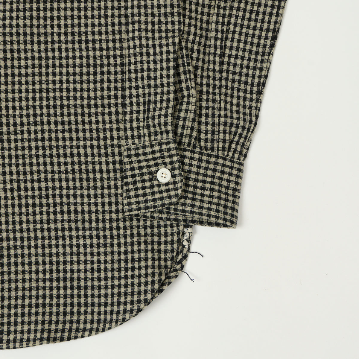 Warehouse & Co 3055 Duck Digger Gingham Work Shirt - Grey