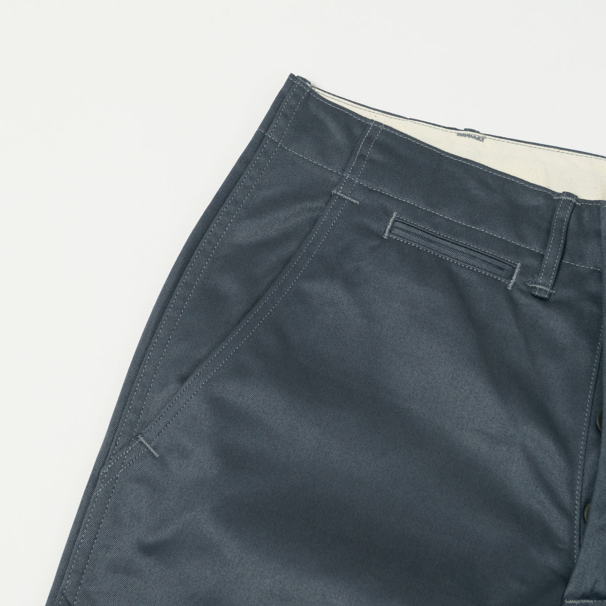 Warehouse & Co 1082 Duck Digger Chino - Blue Grey
