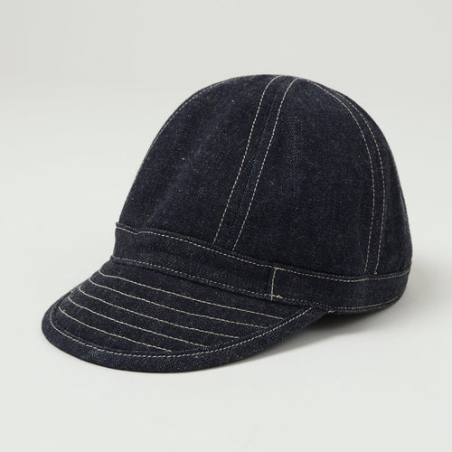 Warehouse & Co 5242 Duck Digger Denim Cap - One Wash