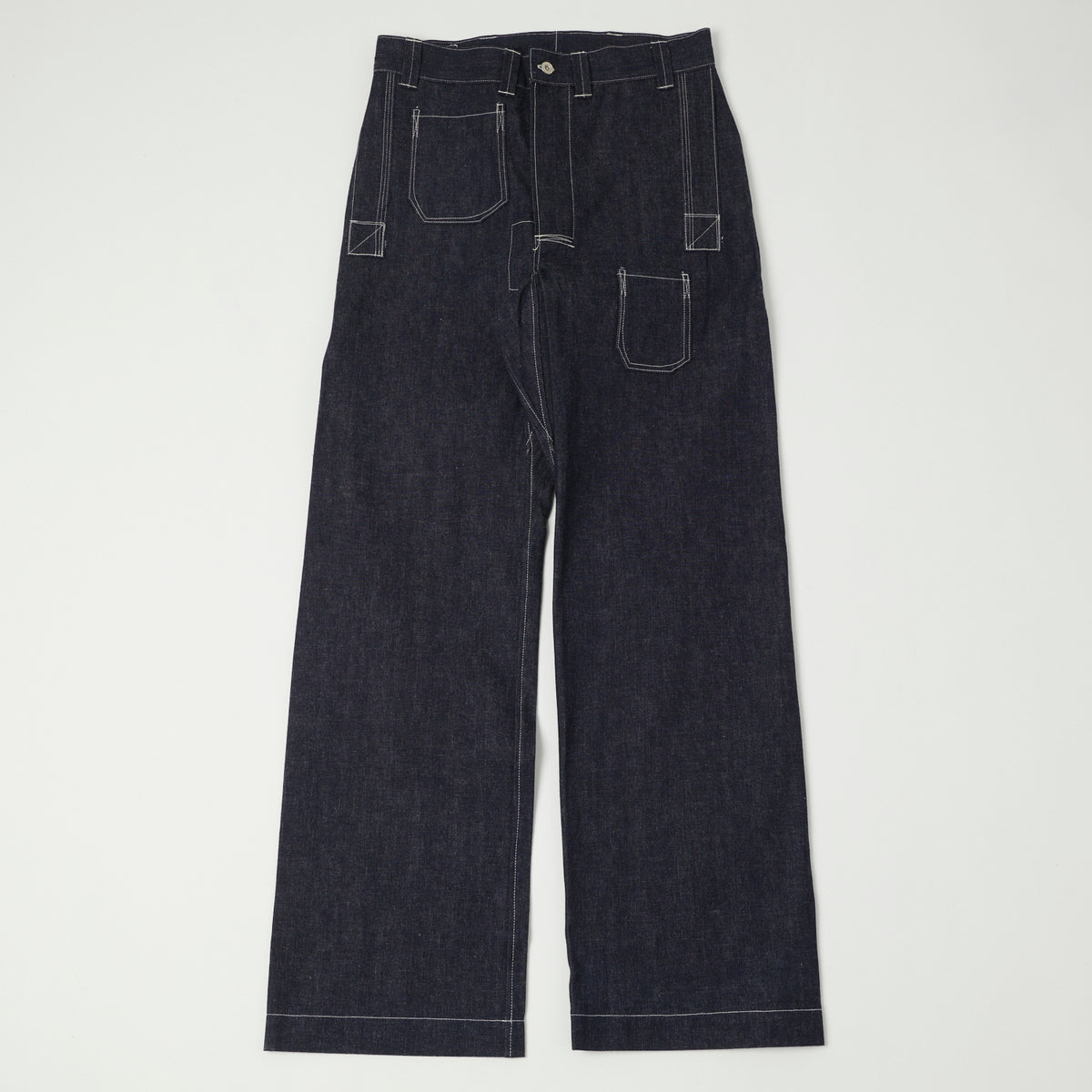 John Gluckow Lot. JG-01 Denim 'Netmakers' Trousers - Raw